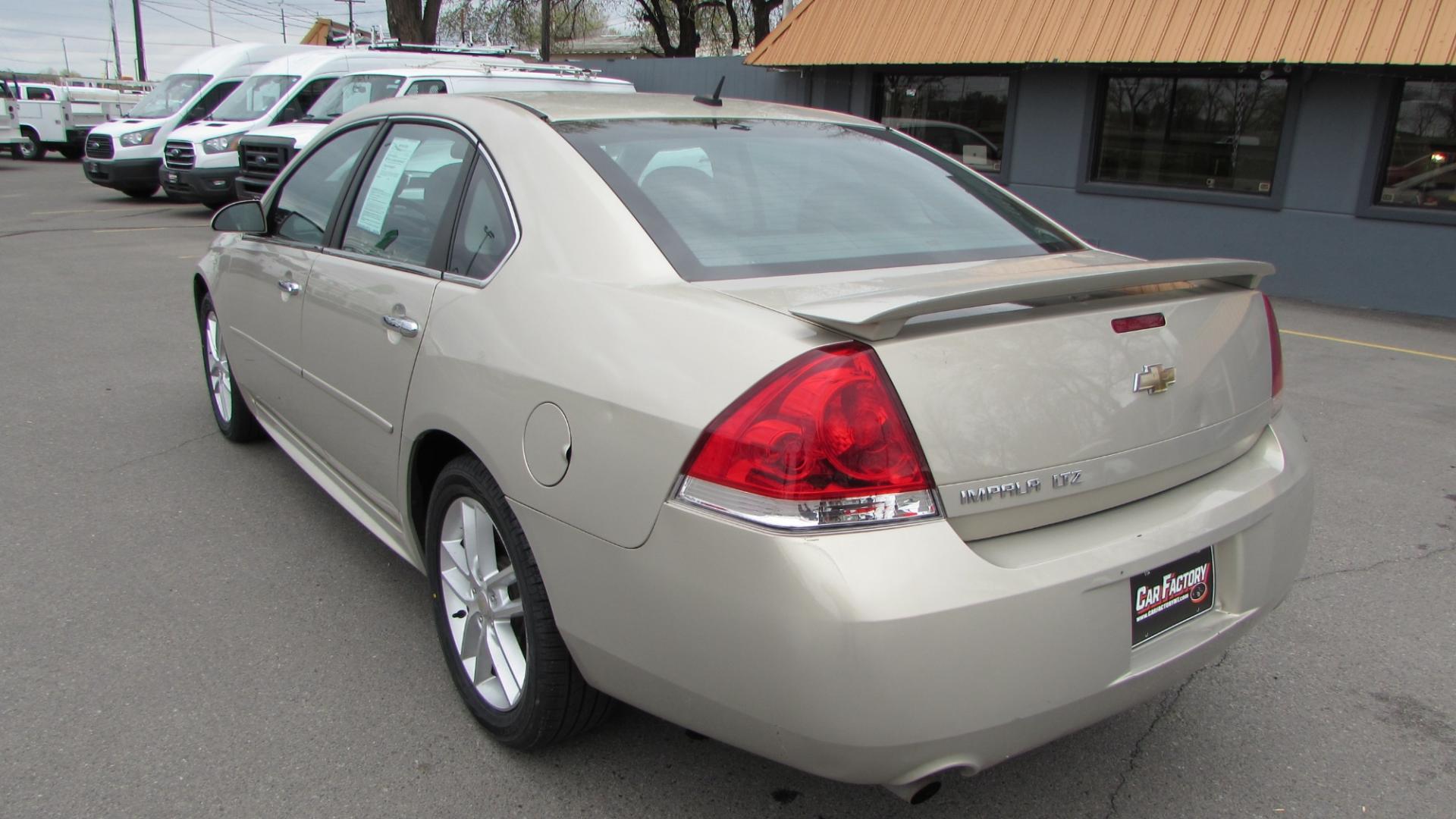 2012 Beige /Black Chevrolet Impala LTZ (2G1WC5E34C1) with an V6 engine, Automatic transmission, located at 4562 State Avenue, Billings, MT, 59101, (406) 896-9833, 45.769516, -108.526772 - Photo#3